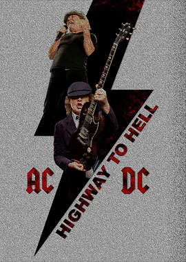AC/DC Highway to Hell artistic