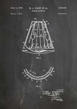Space Capsule Patent Blueprint