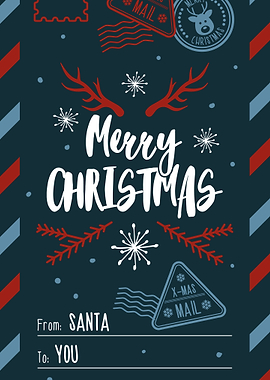 Merry Christmas from Santa to You