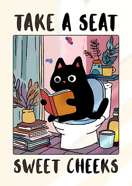 Take a Seat Sweet Cheeks