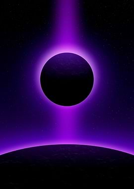Purple Planet Eclipse