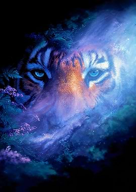 Tiger Eyes in Nebula