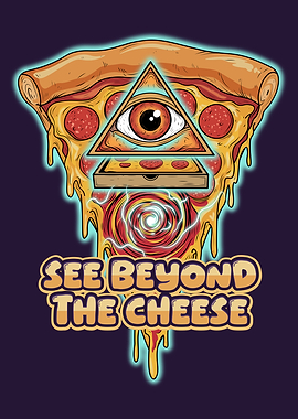 Illuminati Pizza Slice