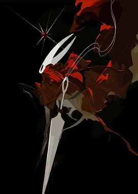 Abstract Knight Illustration