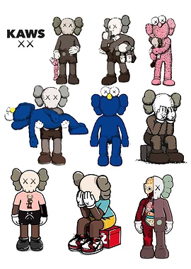 KAWS XX Character Collection