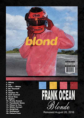 Frank Ocean Blonde Album Cover