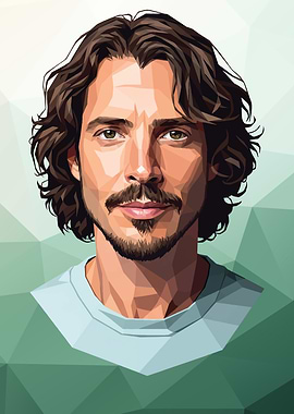 Chris Cornell Lowopoly