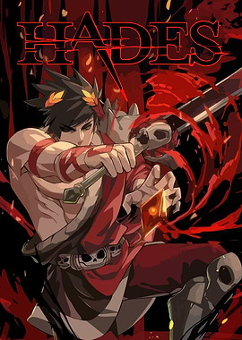 Hades Game Character Illustration