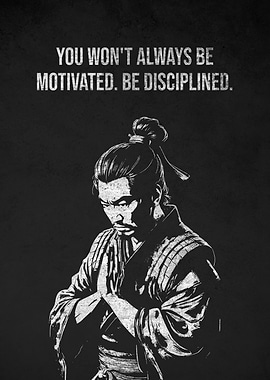 Samurai Discipline Motivational Quotes