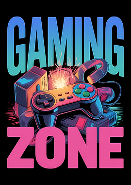 Gaming Zone Illustration