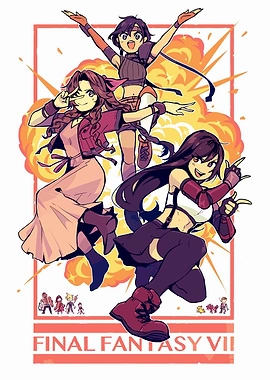 Final Fantasy VII Anime Style