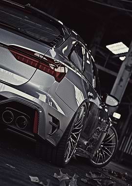 Warehouse Street Sport Car - Wanted Series Rear View