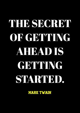 Inspirational Quote by Mark Twain