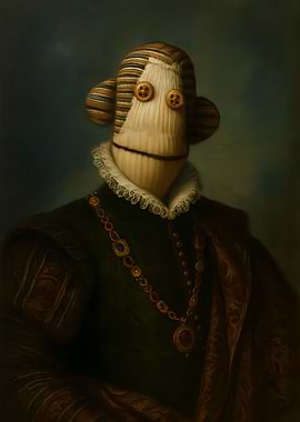 Sock Puppet Portrait