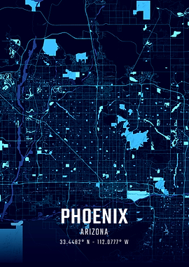 Phoenix Midnight City Map