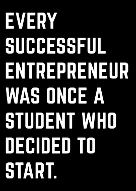 Entrepreneurial Business Quote for Students Motivation