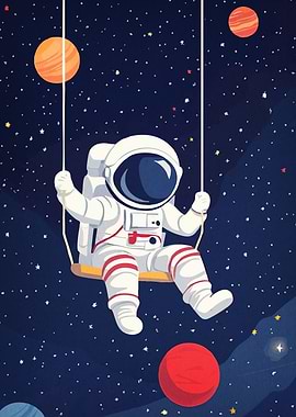 Astronaut Swing Space