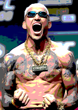 Charles Oliveira Celebrates Victory