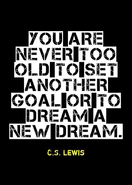 Inspirational Quote by C.S. Lewis