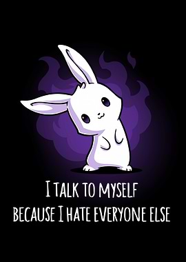 Cute Bunny with Attitude