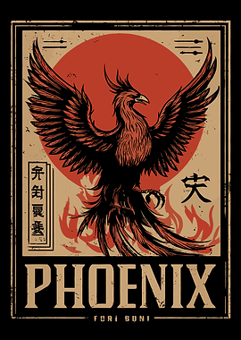 Phoenix Rising Illustration