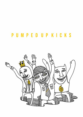 Pumped Up Kicks Illustration