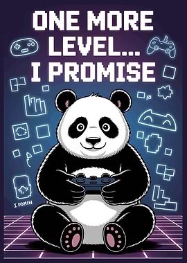 Gamer Panda: One More Level Promise