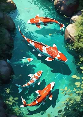 Koi Fish Pond
