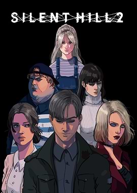 Silent Hill 2 Characters Illustration