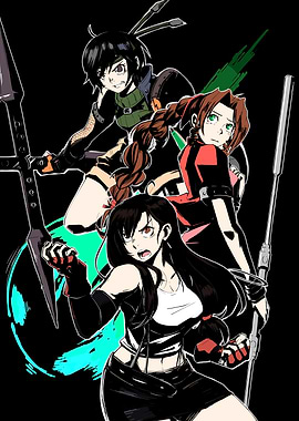 Final Fantasy VII: Team Artwork