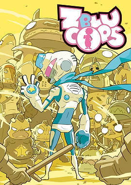 ZBlu Cops Comic Cover