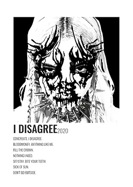 I Disagree 2020 Album Art