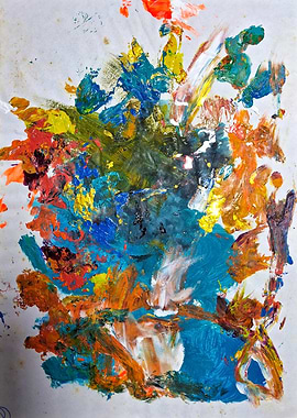 Abstract Colorful Painting