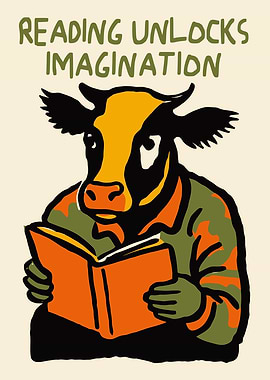 Reading Cow Unlocks Imagination
