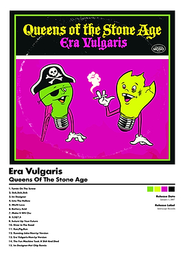 Queens of the Stone Age Era Vulgaris Album