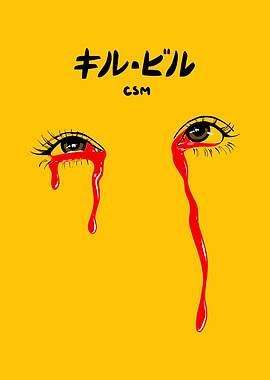 Kill Bill Bloody Eyes