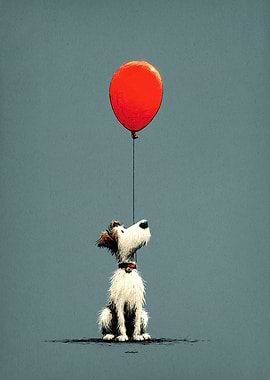 Red Balloon Dog