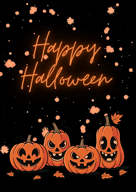 Happy Halloween Pumpkins