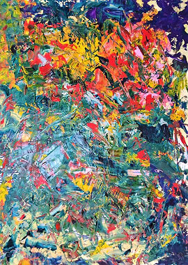 Abstract Colorful Painting