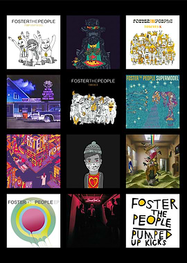 Foster the People Collage