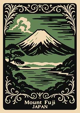 Mount Fuji Japan Art Print