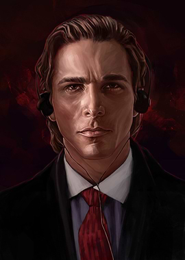 Patrick Bateman Portrait
