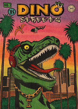 Dino Streetz Comic Book Cover