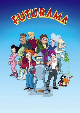 Futurama cast poster