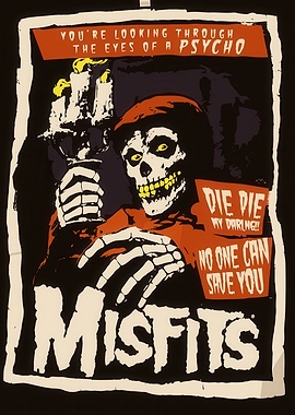 Misfits Horror Punk Poster Art