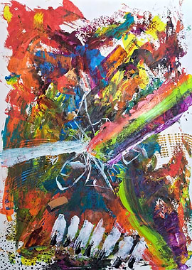 Colorful Abstract Painting