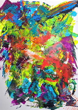 Colorful Abstract Painting