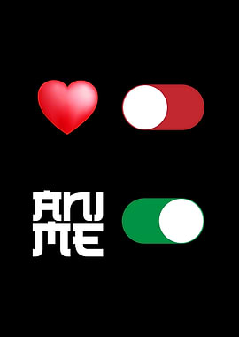 I Love Anime Toggle On