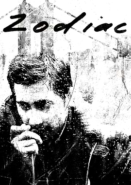 Zodiac Black and White Portrait