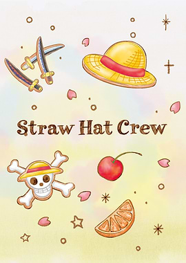 One Piece Straw Hat Crew Sweets